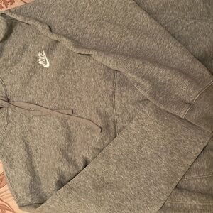 Men’s Nike pullover grey hoodie SZ M